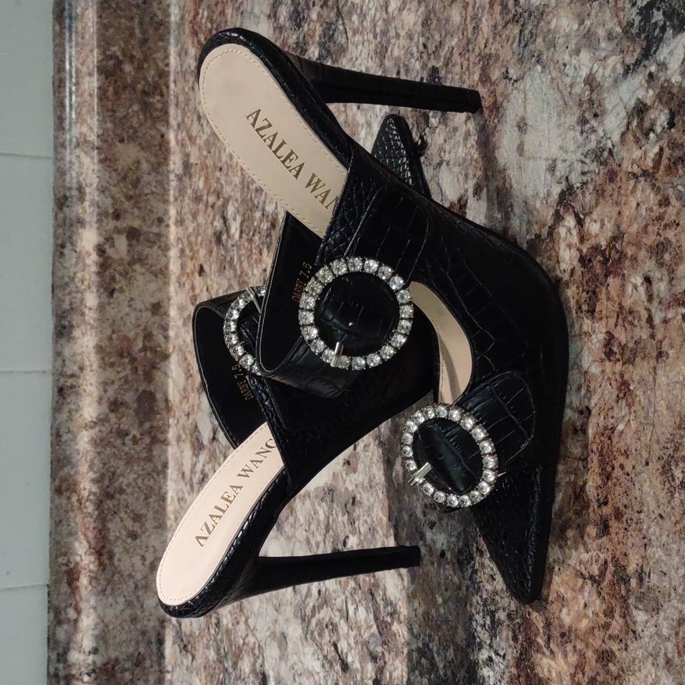 *FINAL PRICE* Azalea Wang Darby Stiletto Heels - Picture 1 of 7